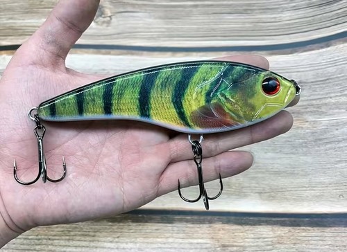 Printed jerk bait lure - 3d,