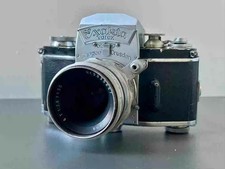 Exakta Varex 35mm SLR Camera Body with Aus Jena 50mm f2.8 Lens (Haze/Fungus)