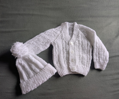 White newborn hand - white,