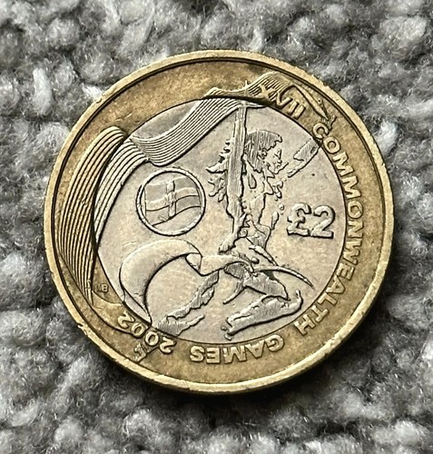 2002 two pound coin - uk, £2