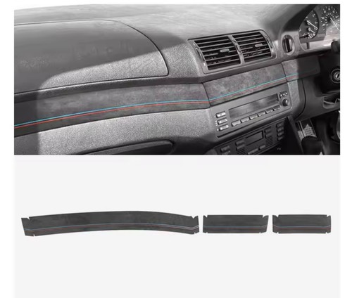 Black alcantara centre - black,