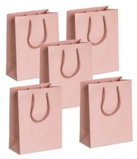 ROSE GOLD BLUSH PARTY GIFT BAGS MATT MEDIUM BIRTHDAY WEDDING LUXURY PRESENT BAG