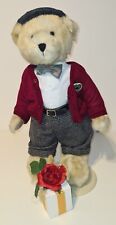 Valentine's day bear. Danbury Mint, Oliver. very good condition.