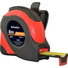 Hultafors Brick Mate Tape Measure Metric Imperial & Metric 26ft / 8m 25mm
