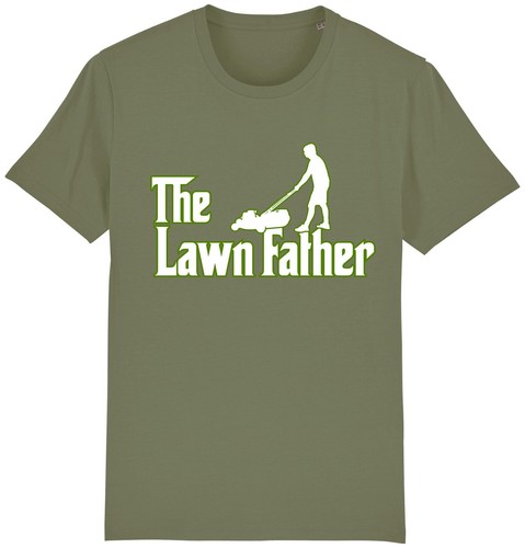 The lawn father gardening - the,