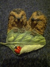 Hedgies "Happiness Is A Leaf Made For 2" Collectible Ornament (2" Tall)