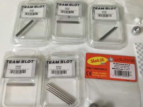 Slot car parts team - parts,,