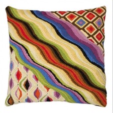 Anchor Long Stitch Cushion Kit Living Vintage Florentine