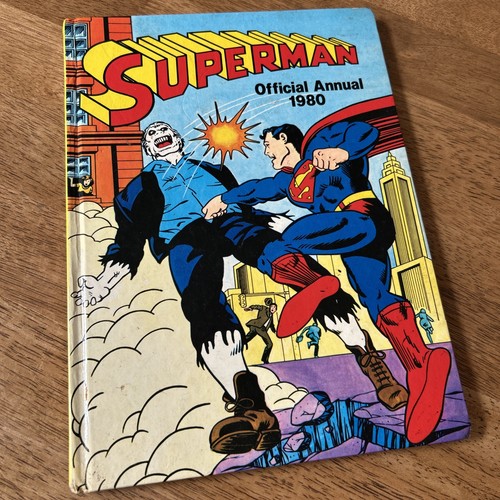 Superman official annual comic - superman,