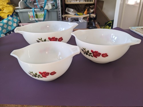 Vintage jaj pyrex - pyrex, set