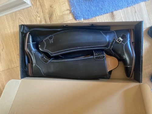 Petrie black long leather - long,