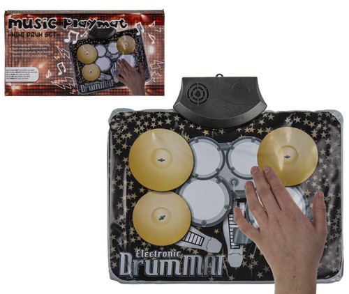 Drum drummer mini set mat - drum, for