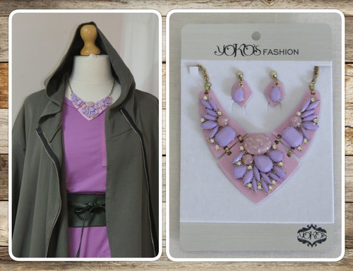 Bnwt statement pink lilac - &,
