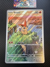 Victini SVP 208 (JUMBO) - Illustraion Rare Black Star Promo (Black Bolt) Pokemon