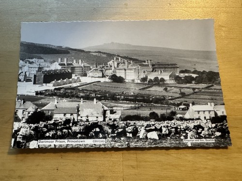 Postcard dartmoor prison - dartmoor,
