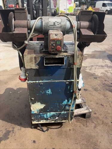Pedestal grinder with - pedestal,