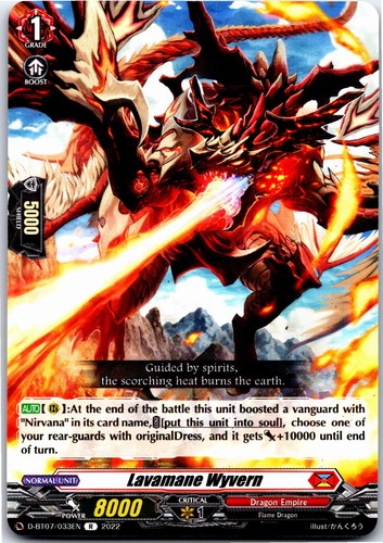 Lavamane wyvern bt07 033en r - wyvern, d-bt07/033en