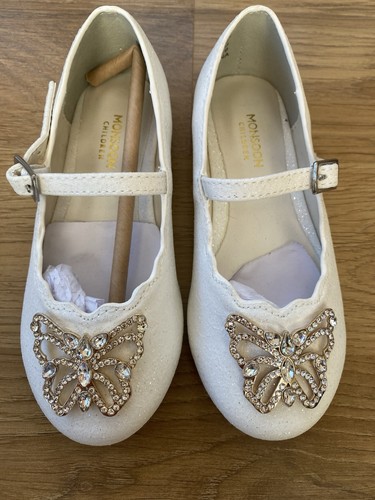 Monsoon white sparkly jewel - white,