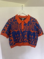 Lazy Oaf Cropped Polo Top Size