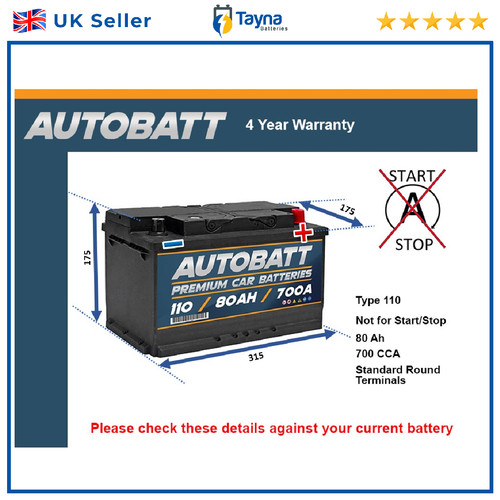 Battery fits range rover sport - fits,