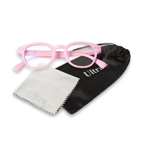 Horn rim childrens kids pink - rim,
