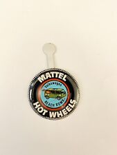1969 Hot Wheels Redline Volkswagen Beach Bomb Button Pin Badge Hong Kong (40)