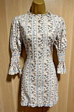 New Urban Outfitters Beige Cotton Dress UK10