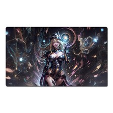 YuGiOh Table Playmat Dark Magician Girl TCG CCG Mat Trading Card Game Pad Bag