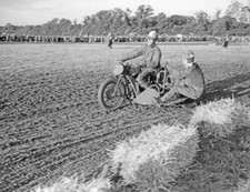 Motorcycle and side car - and,