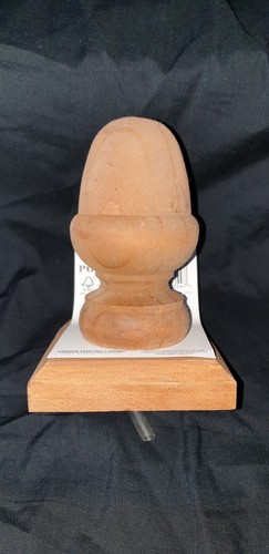 Wooden fence post cap finials - fence,