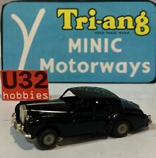 Slot Car Triang Minic Motorways M.1541 Rolls Royce Silver Cloud Black
