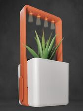 Small Indoor Garden Hydroponics Growing System 4 LED Grow Light Plant Pot Nice