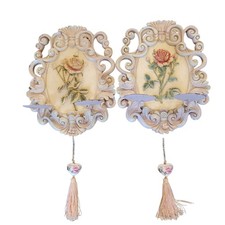Victorian Floral Resin Wall