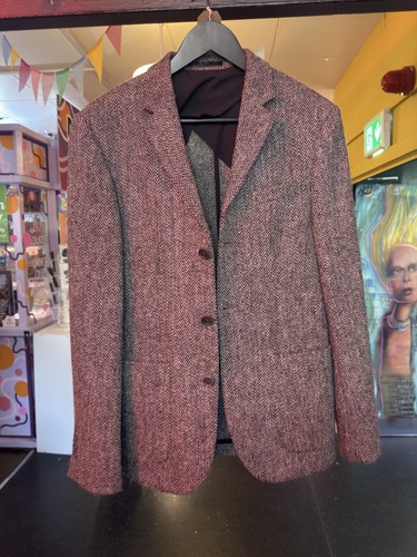 Harris tweed blazer grey - harris,