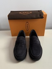 Tods Suede Slip On Penny