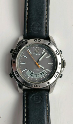 Rare grey timex indiglo - rare,