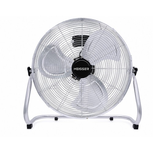 Metal floor fan 95w high - metal,