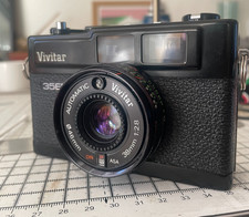 Vivitar 35EE Rangefinder 35mm Compact Film Camera (Working)