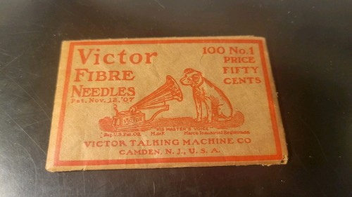 Rare hmv victor nipper - victor, bamboo