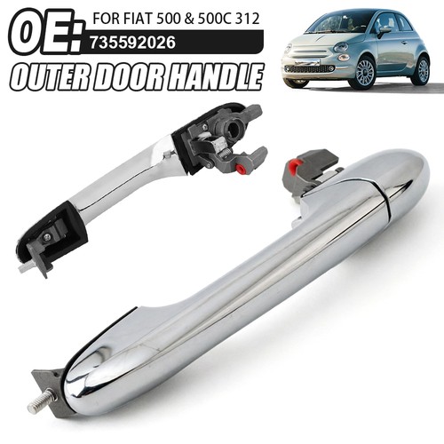 Outer chrome door - outer,