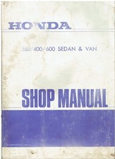HONDA N360 N400 N600 SALOON &
