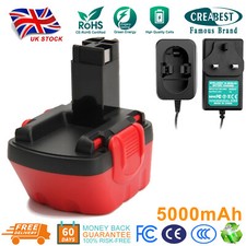 5000mAh 12V Ni-MH Battery/Charger For Bosch BAT043 BAT045 BAT120 PAG 12V PLI 12V