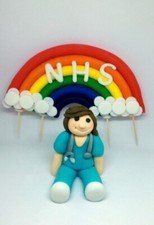  HANDMADE EDIBLE NHS RAINBOW &