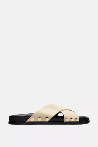 Zara flat leather - zara,