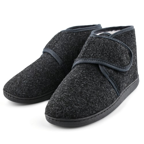 Mens bootie slippers - slippers, warm