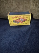 matchbox lesney superfast no 53 mercedes benz coupe repro box