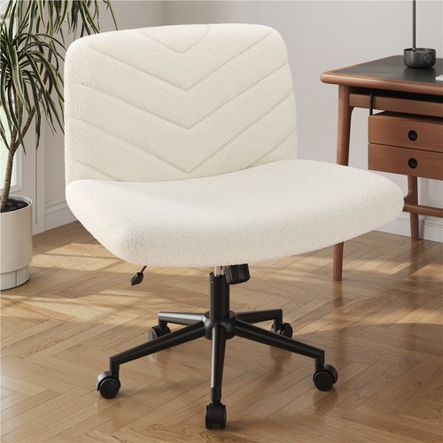 Cross legged office chair wide - legged,