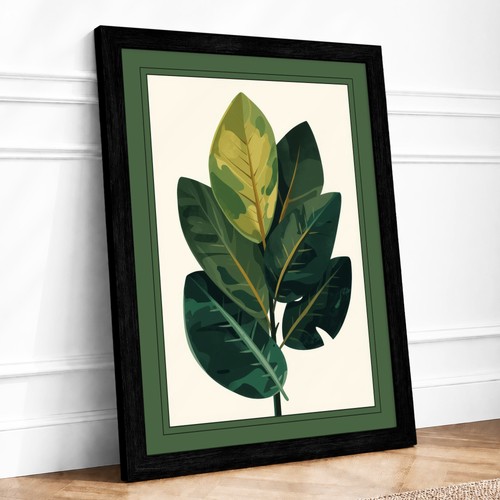 Single stem green botanical - stem,