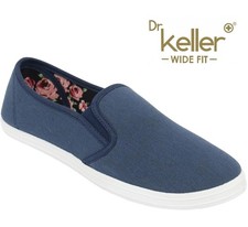 Keller womens navy - keller, wide