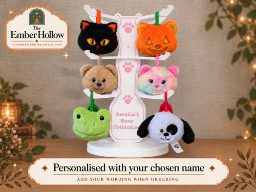 Plush keyring stand - keyring, meal